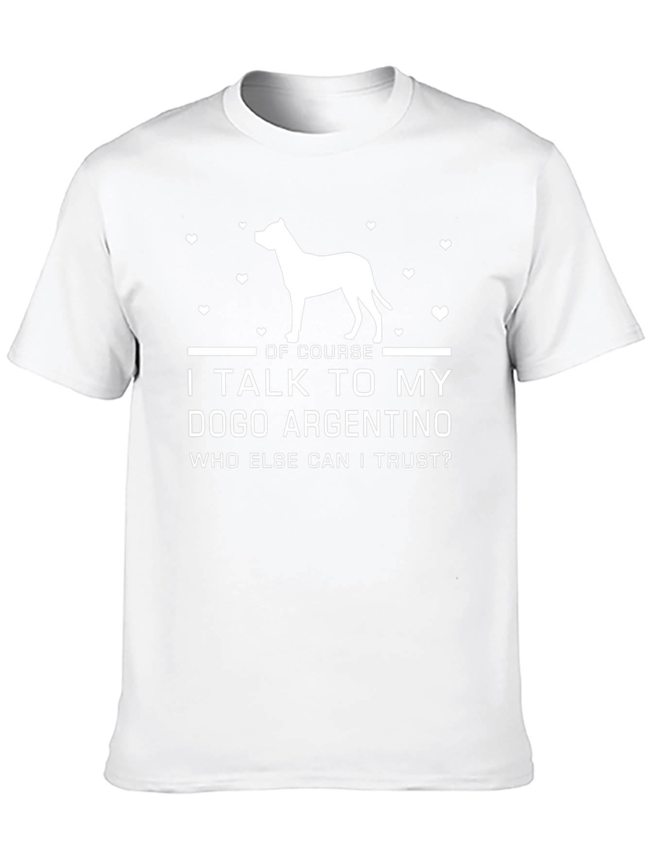 Dogo Argentino Dog Lover T-Shirt