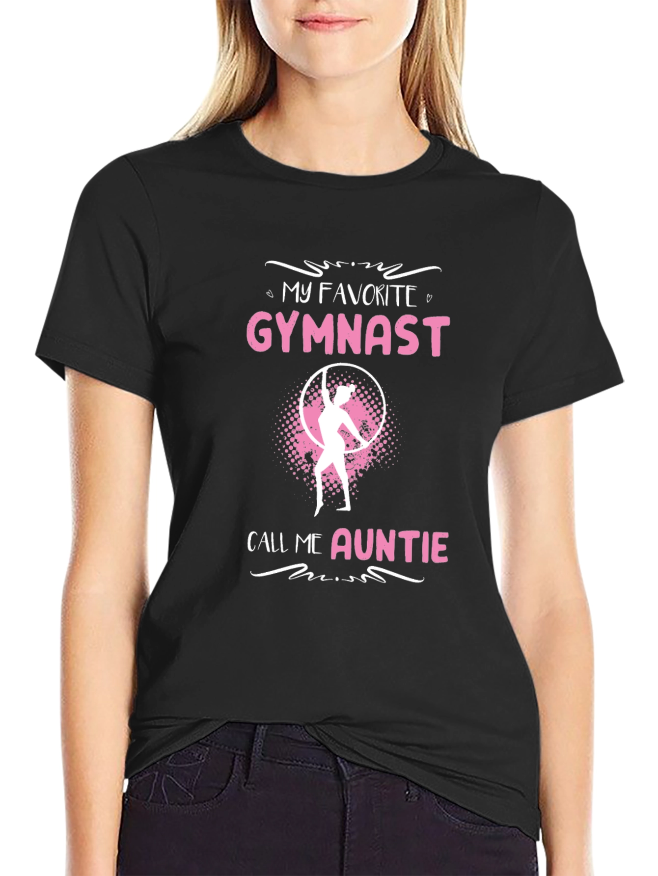 My Favorite Gymnast Call Me Auntie T-Shirt