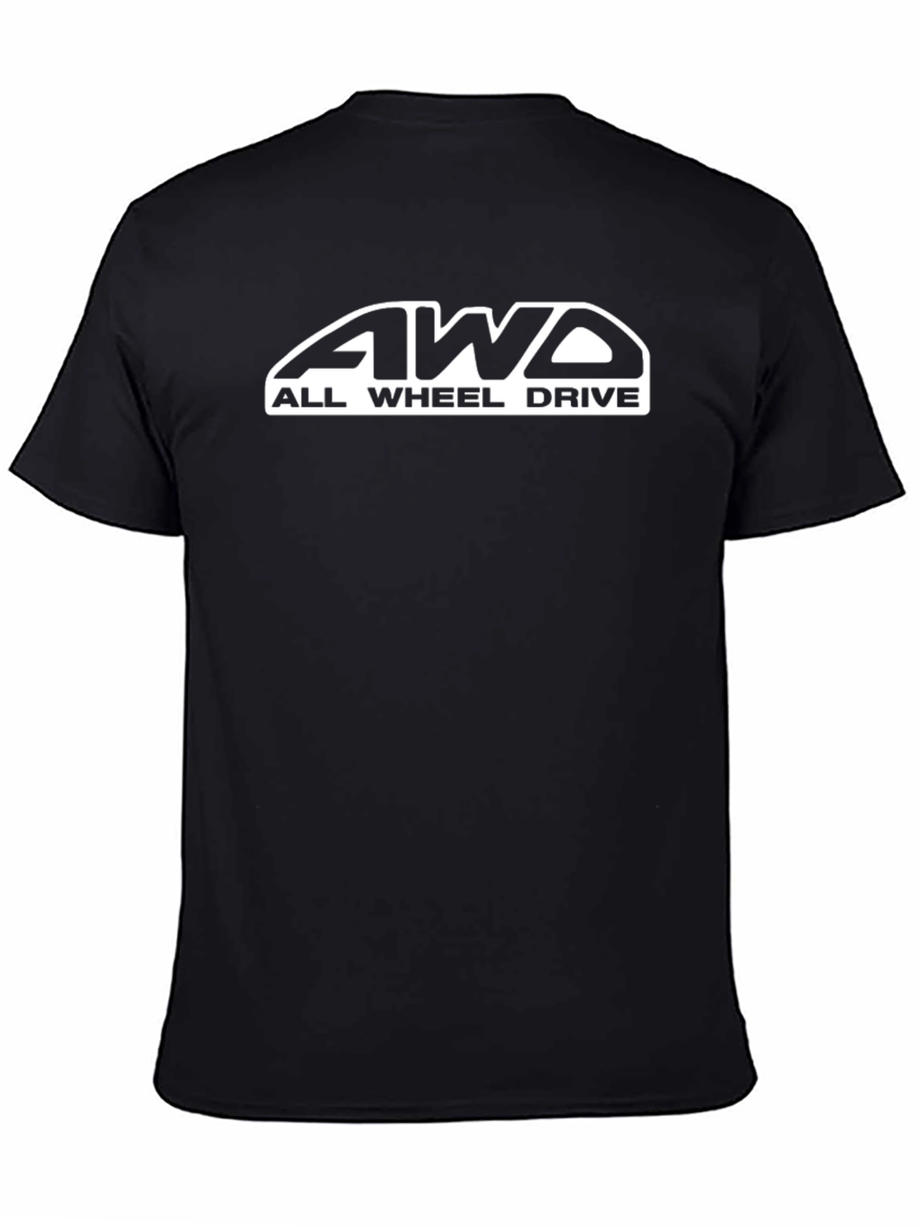 AWD All Wheel Drive T-Shirt Black