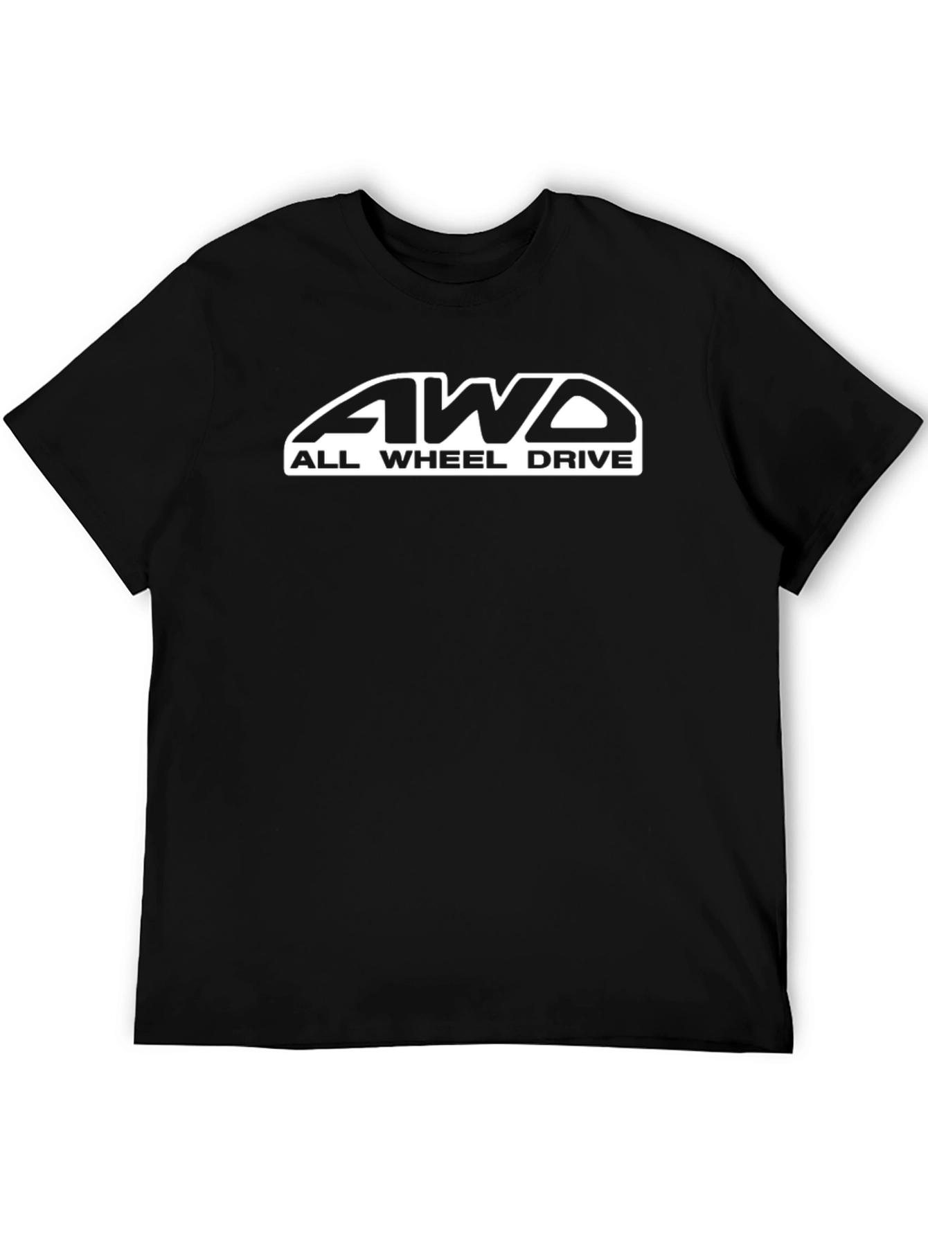 AWD All Wheel Drive T-Shirt Black