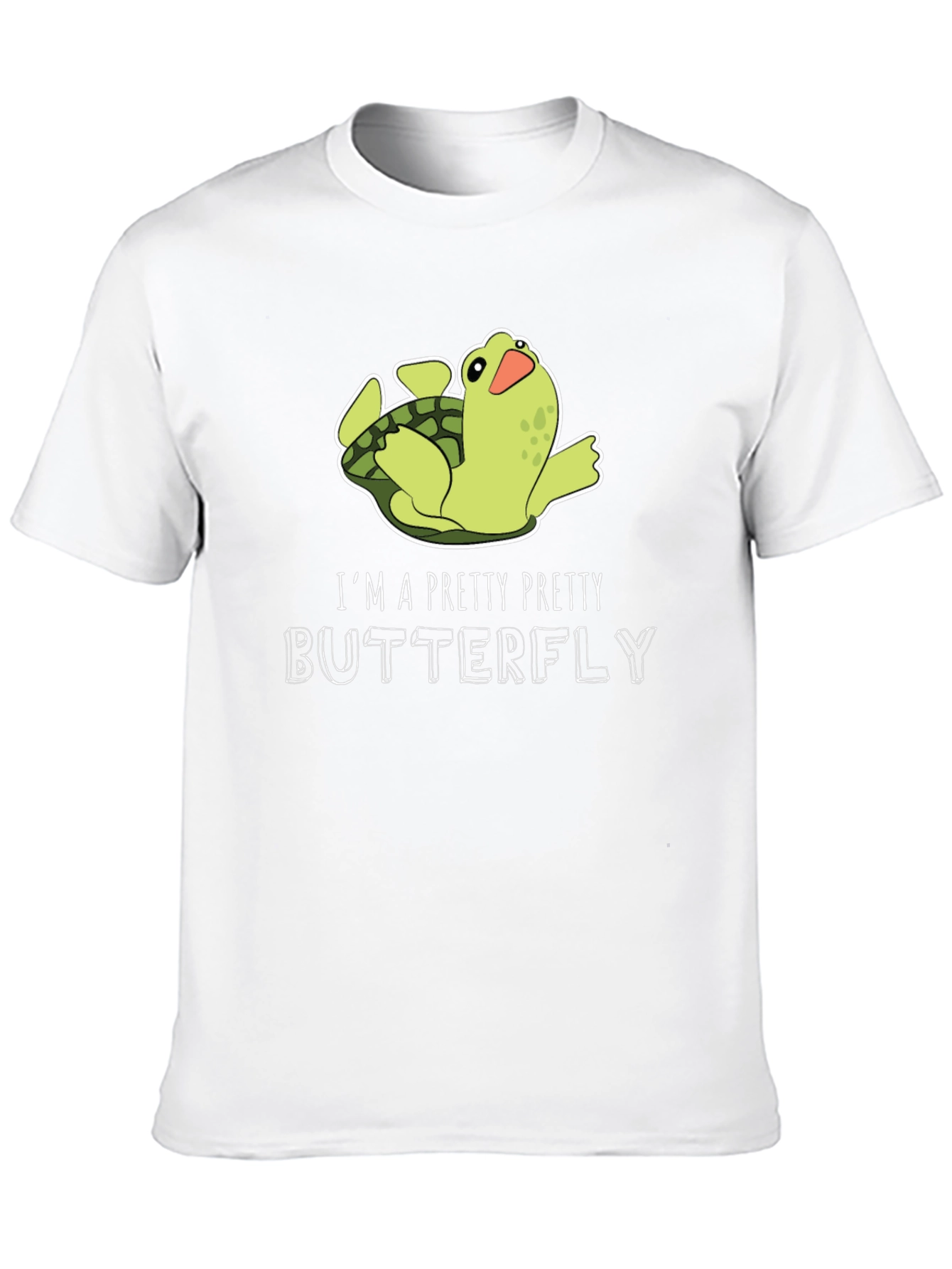 Funny Turtle Butterfly T-Shirt