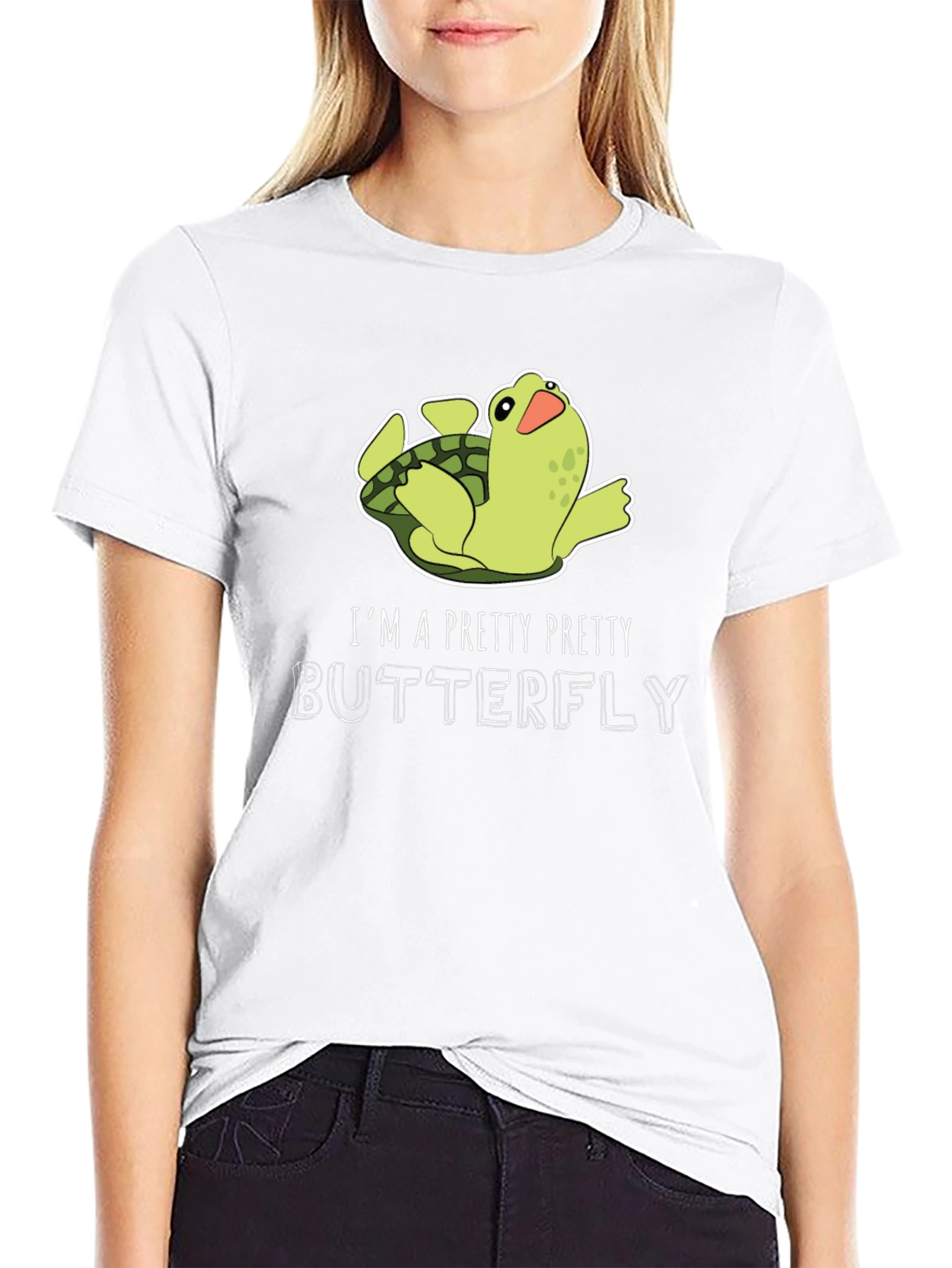 Funny Turtle Butterfly T-Shirt