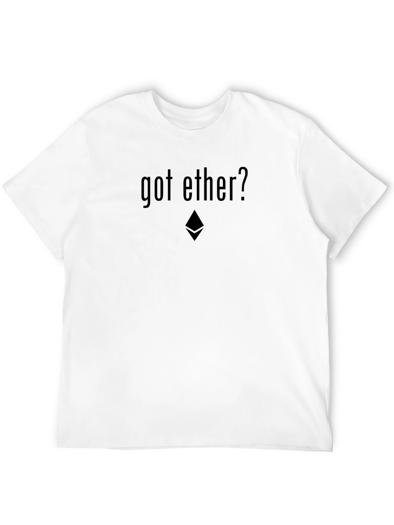 Got Ether? Crypto T-Shirt - Black