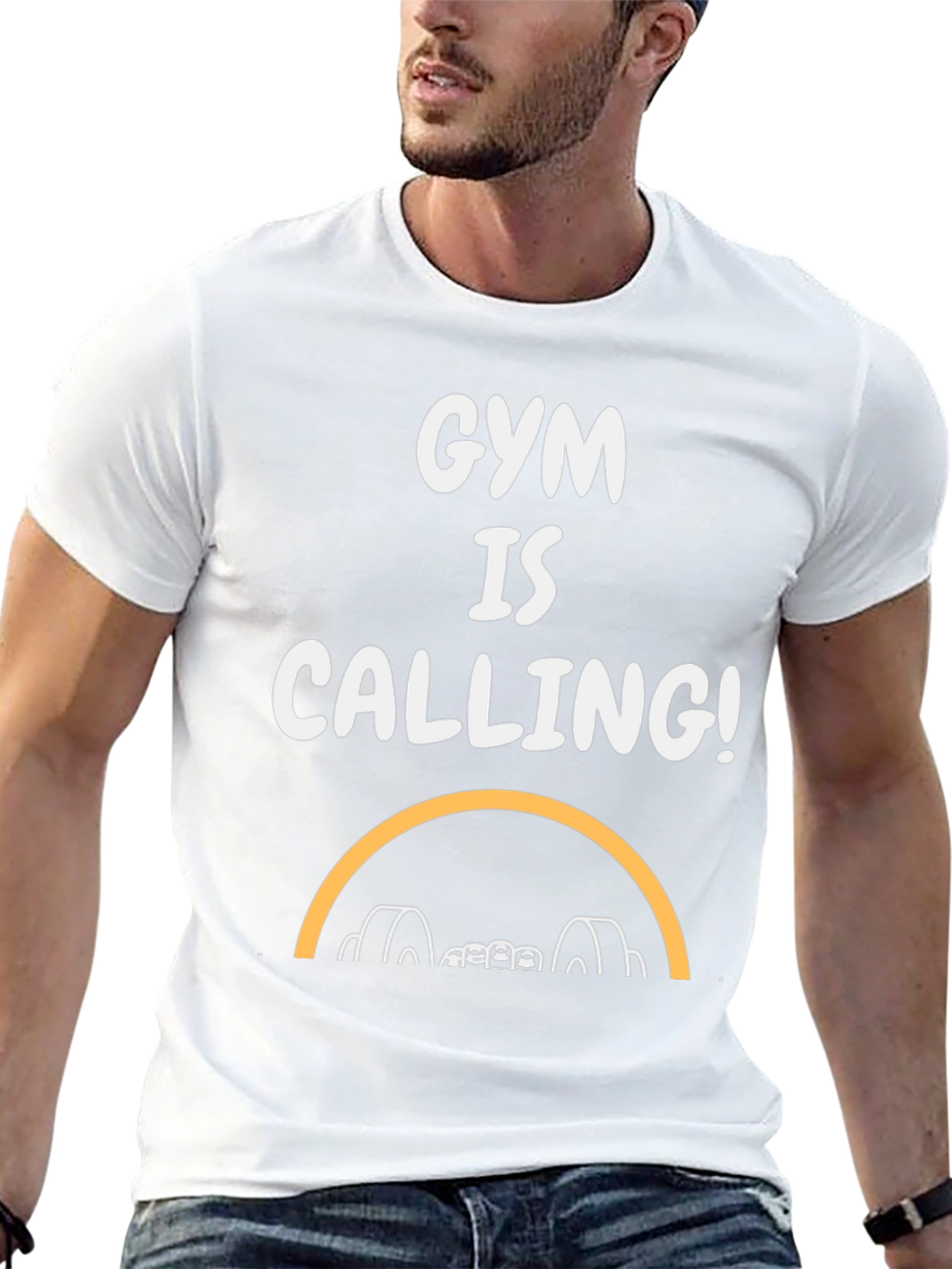 Gym Is Calling T-Shirt - Fitness Apparel