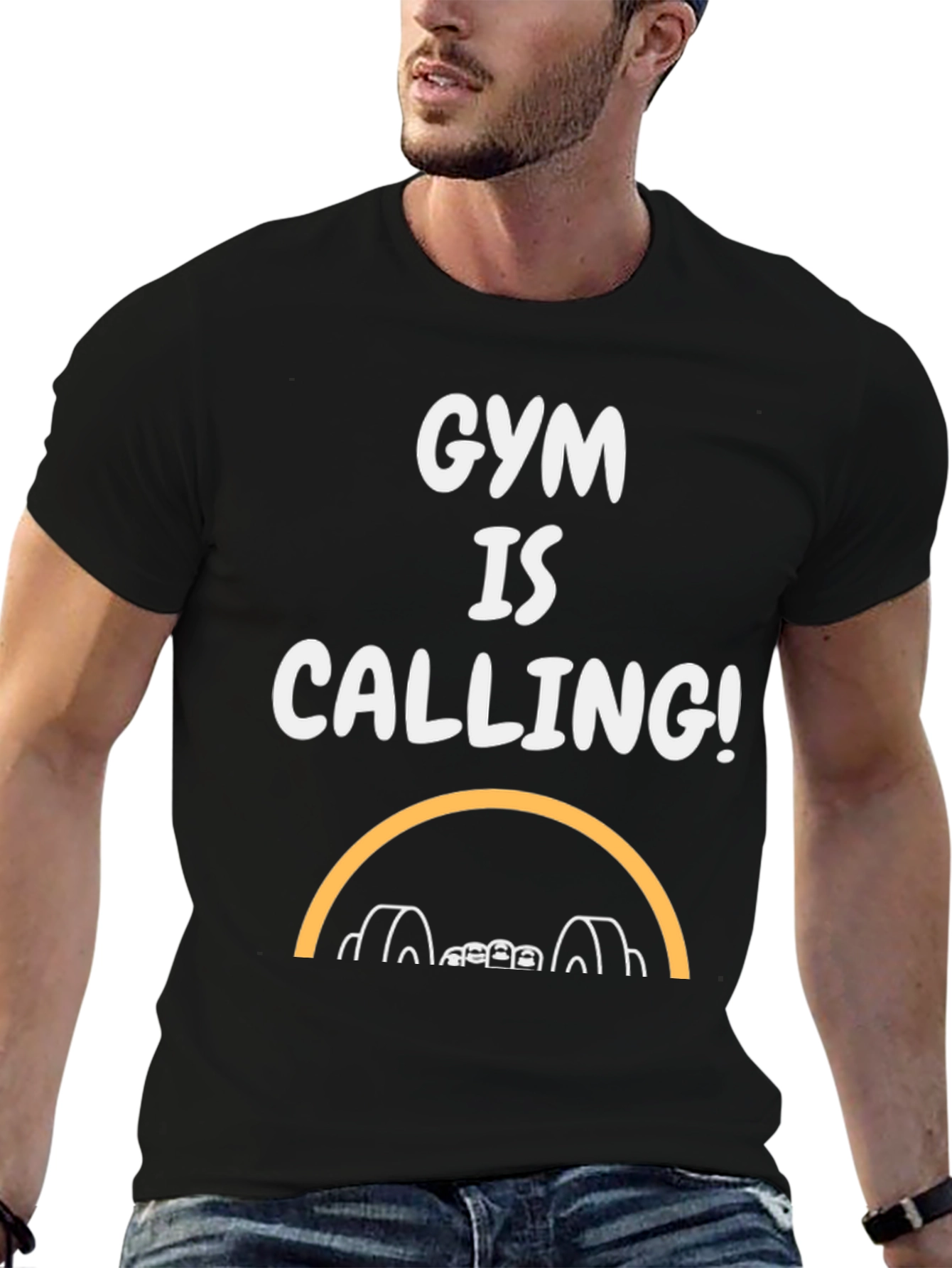 Gym Is Calling T-Shirt - Fitness Apparel