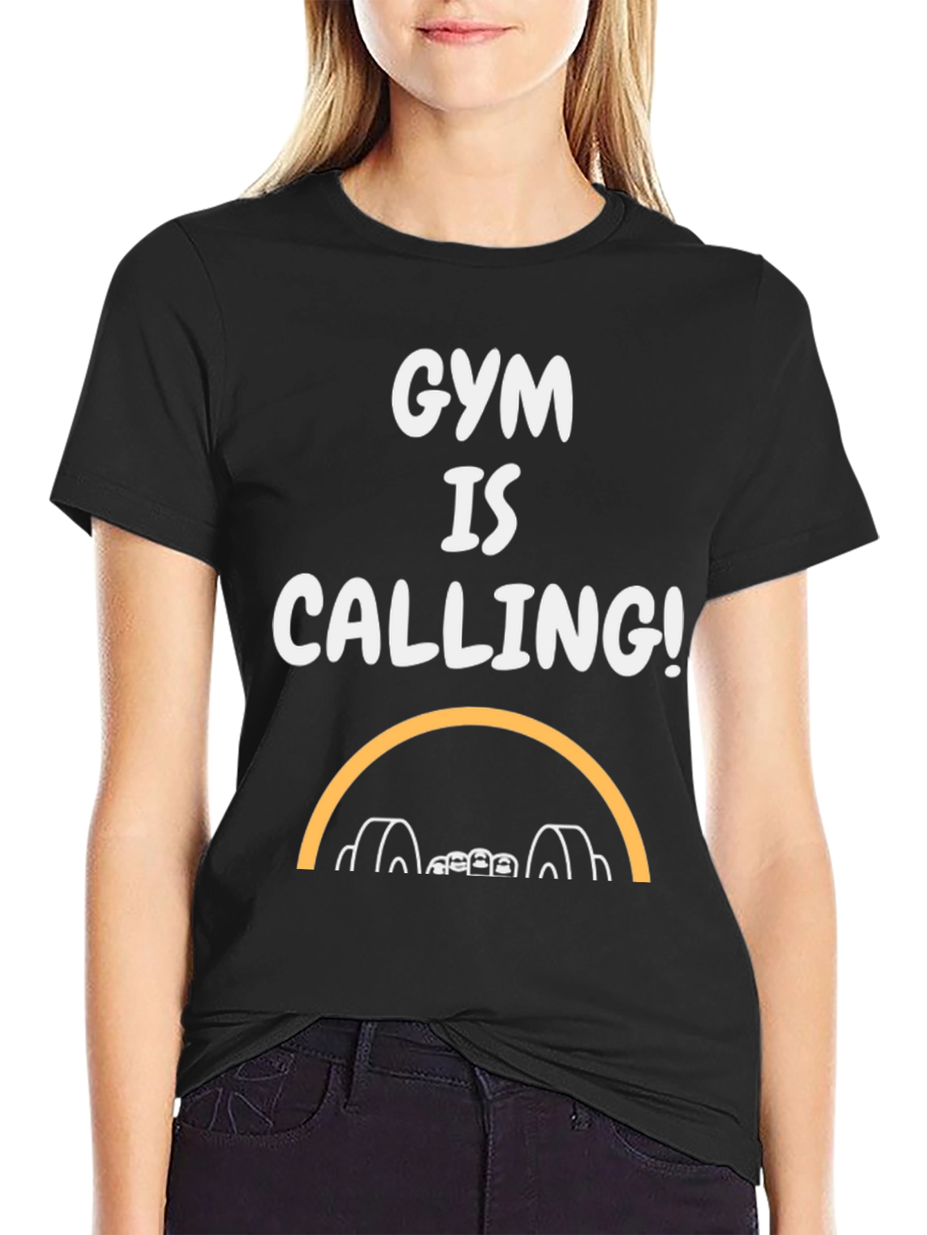 Gym Is Calling T-Shirt - Fitness Apparel