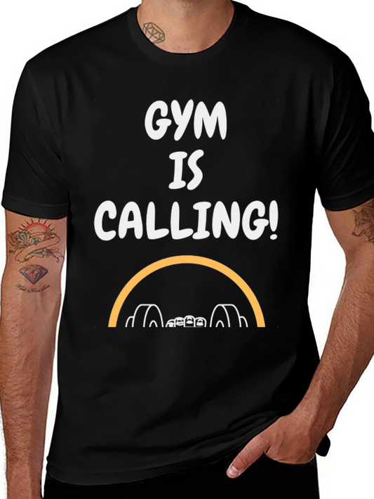 Gym Is Calling T-Shirt - Fitness Apparel