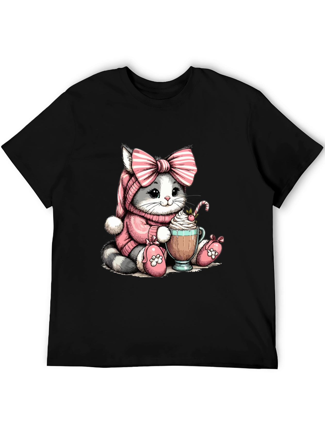 Cute Kitten Cocoa T-Shirt