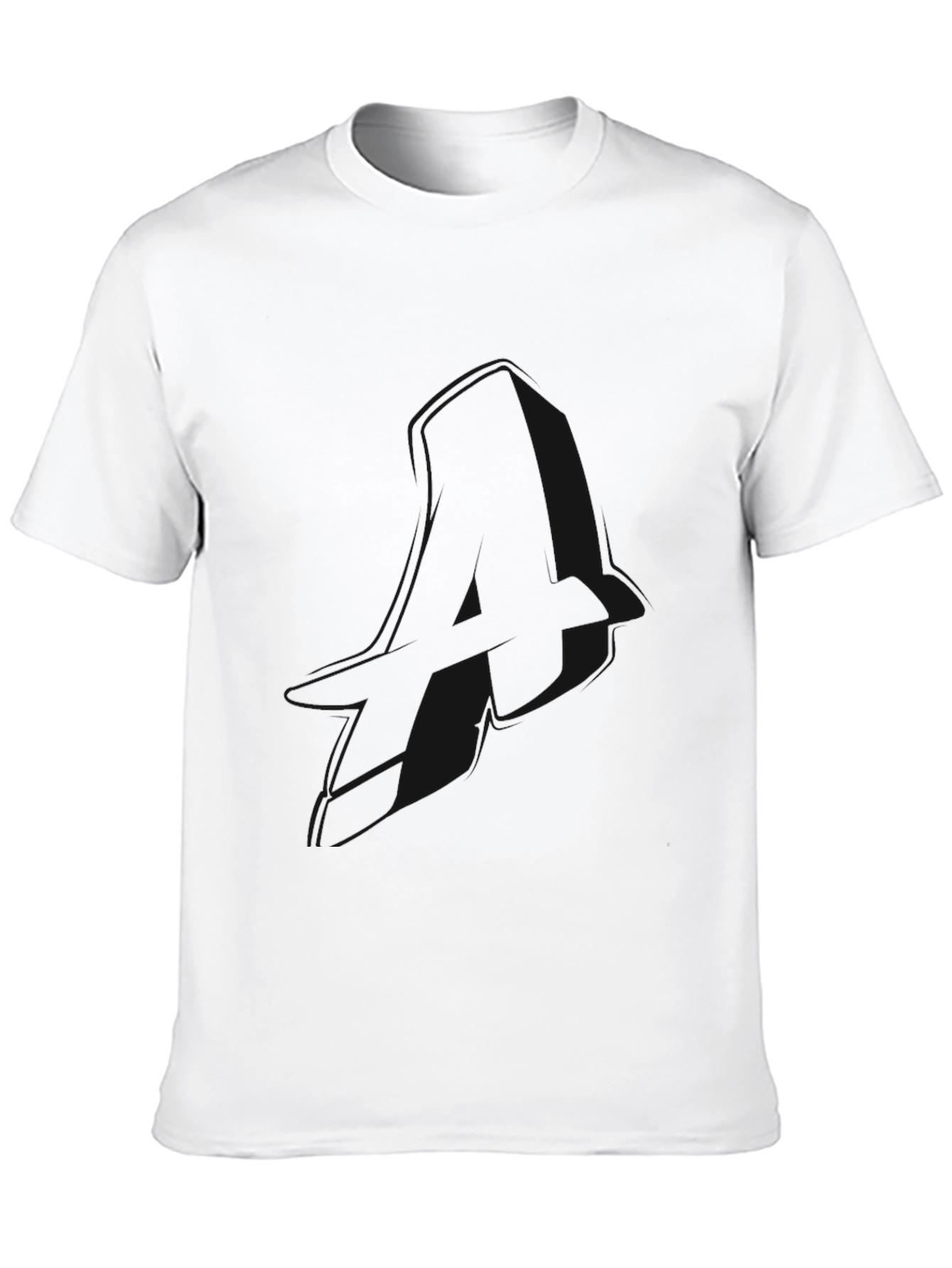 Classic Black Mens T-Shirt - Soft & Versatile