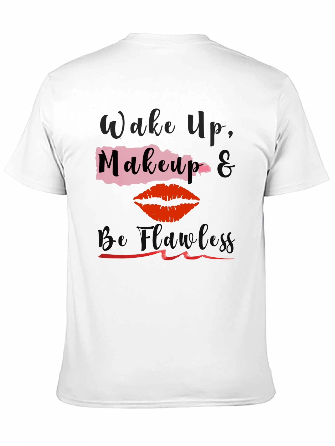 Wake Up Makeup Flawless Graphic Tee