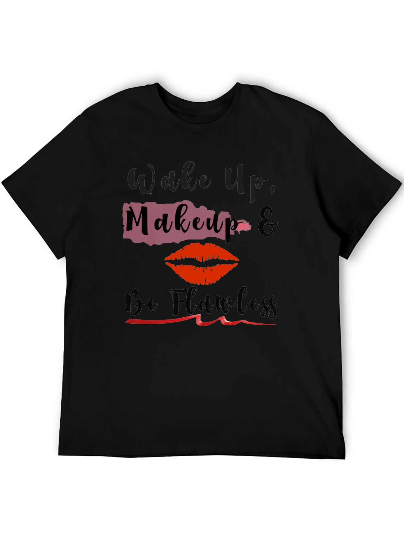 Wake Up Makeup Flawless Graphic Tee