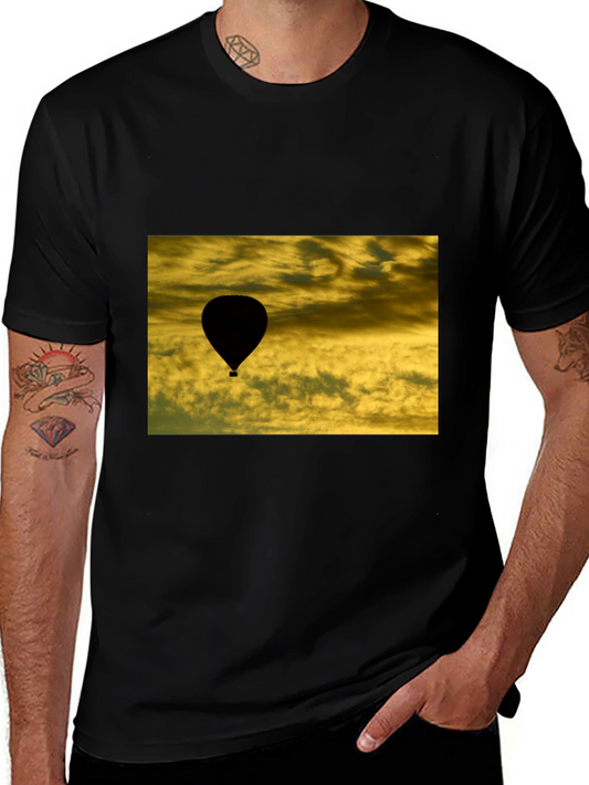 Hot Air Balloon Silhouette T-Shirt