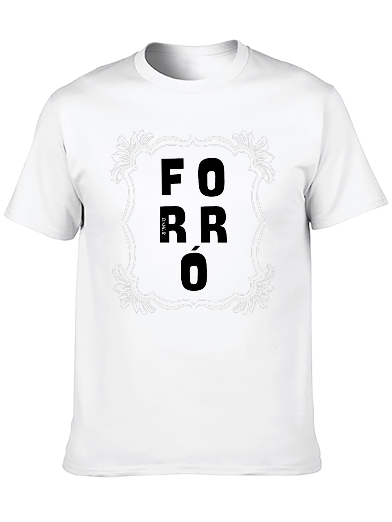 Forró Dance Black Graphic Tee