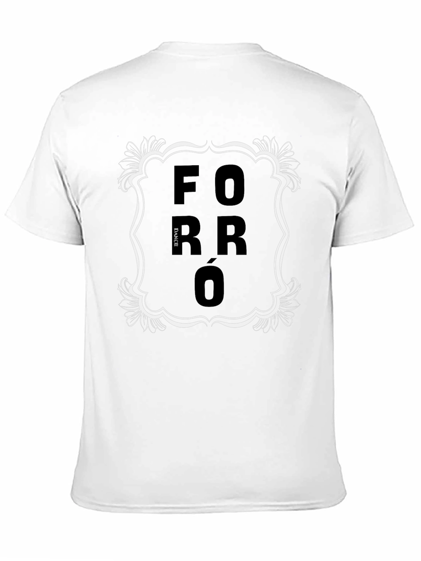 Forró Dance Black Graphic Tee