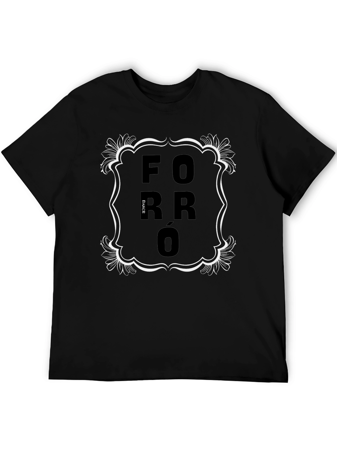 Forró Dance Black Graphic Tee