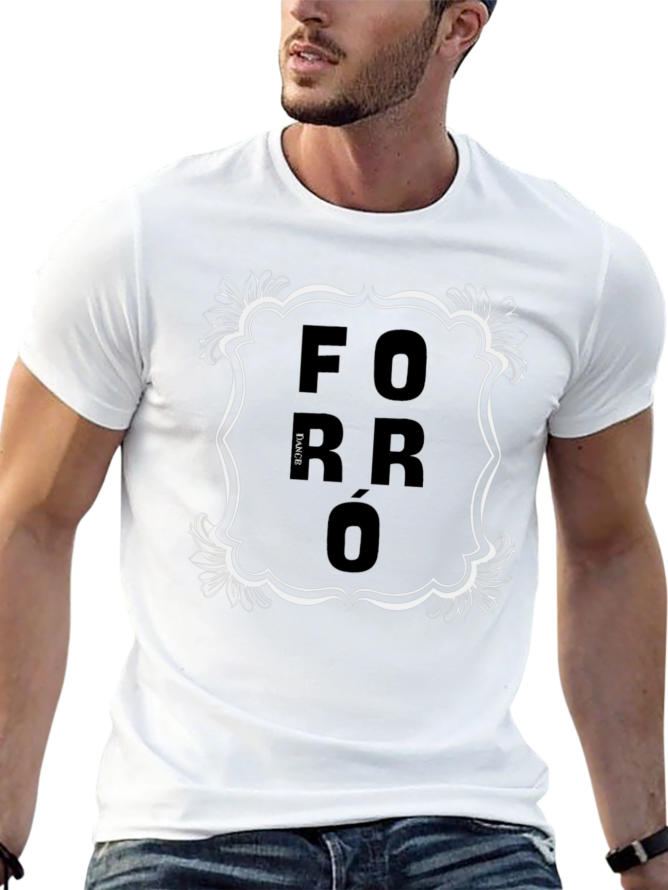 Forró Dance Black Graphic Tee