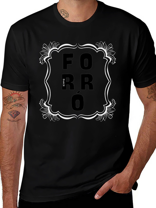 Forró Dance Black Graphic Tee