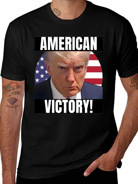 American Victory T-Shirt - Trump Patriot Tee