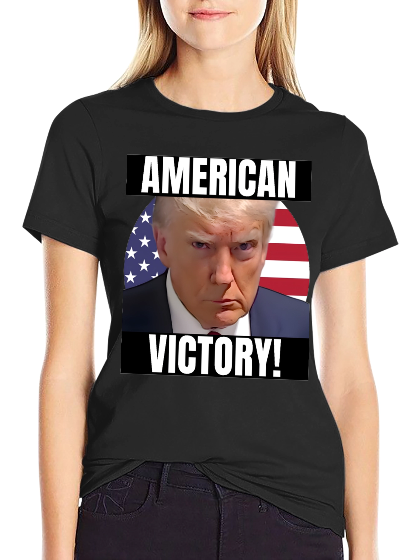 American Victory T-Shirt - Trump Patriot Tee