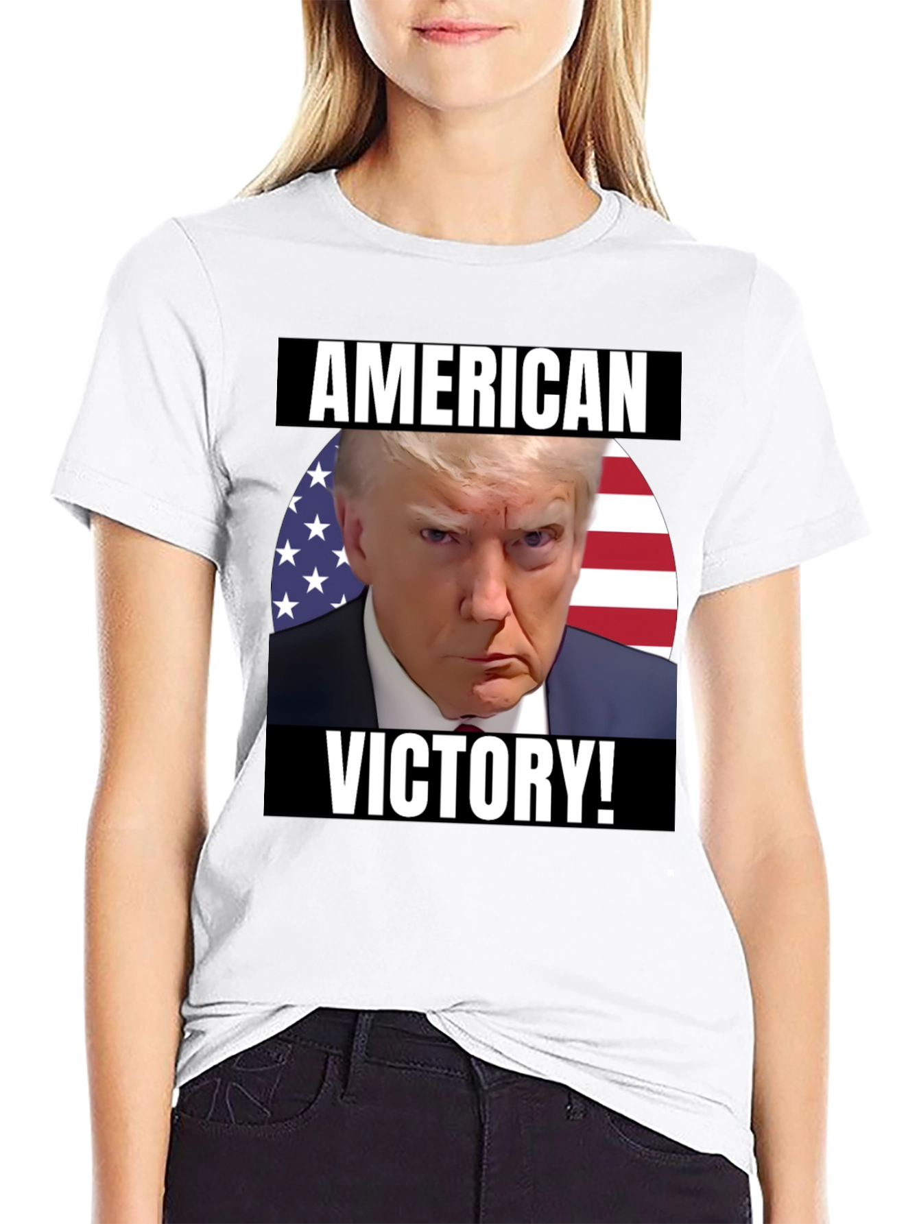 American Victory T-Shirt - Trump Patriot Tee