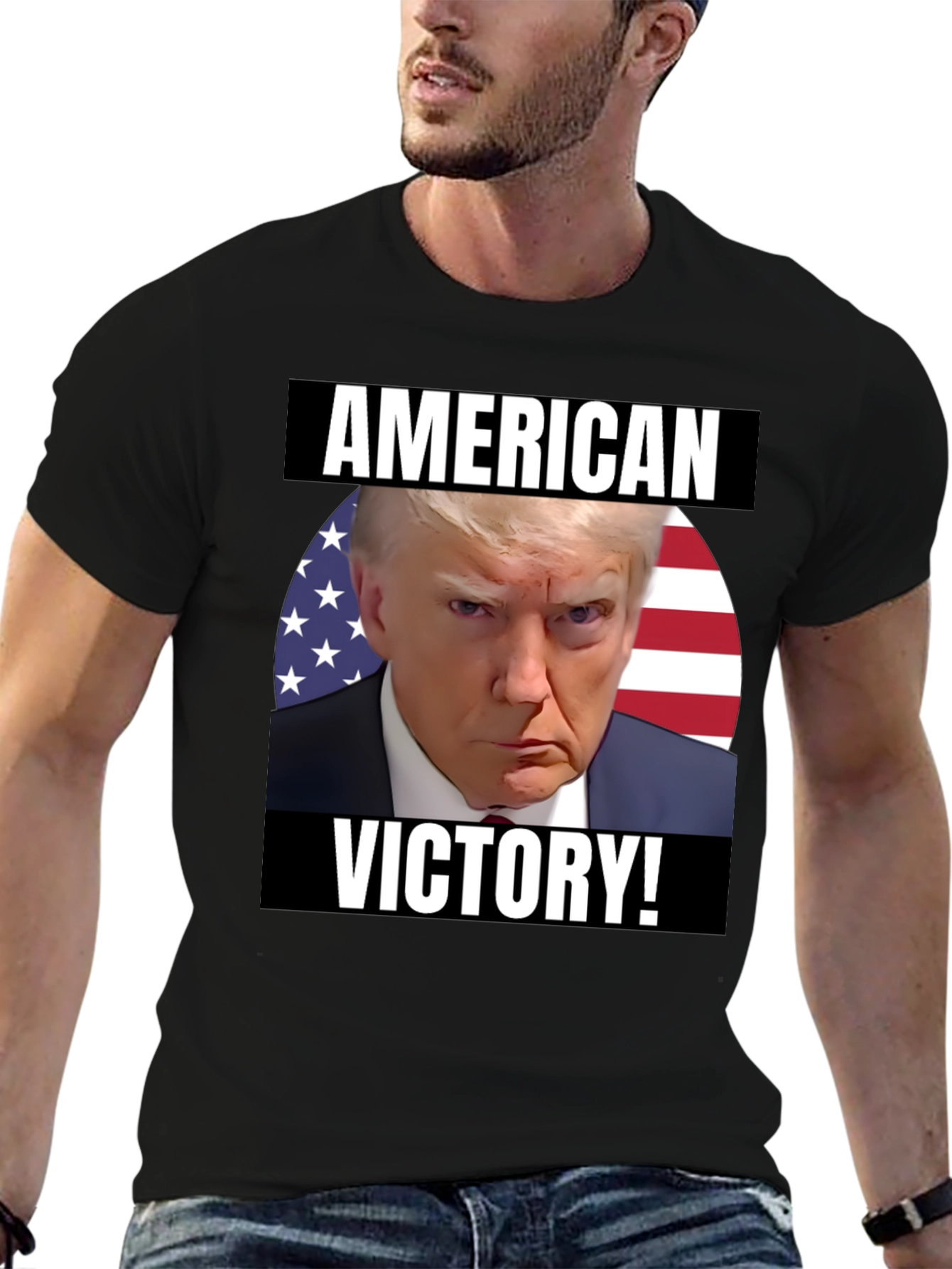 American Victory T-Shirt - Trump Patriot Tee