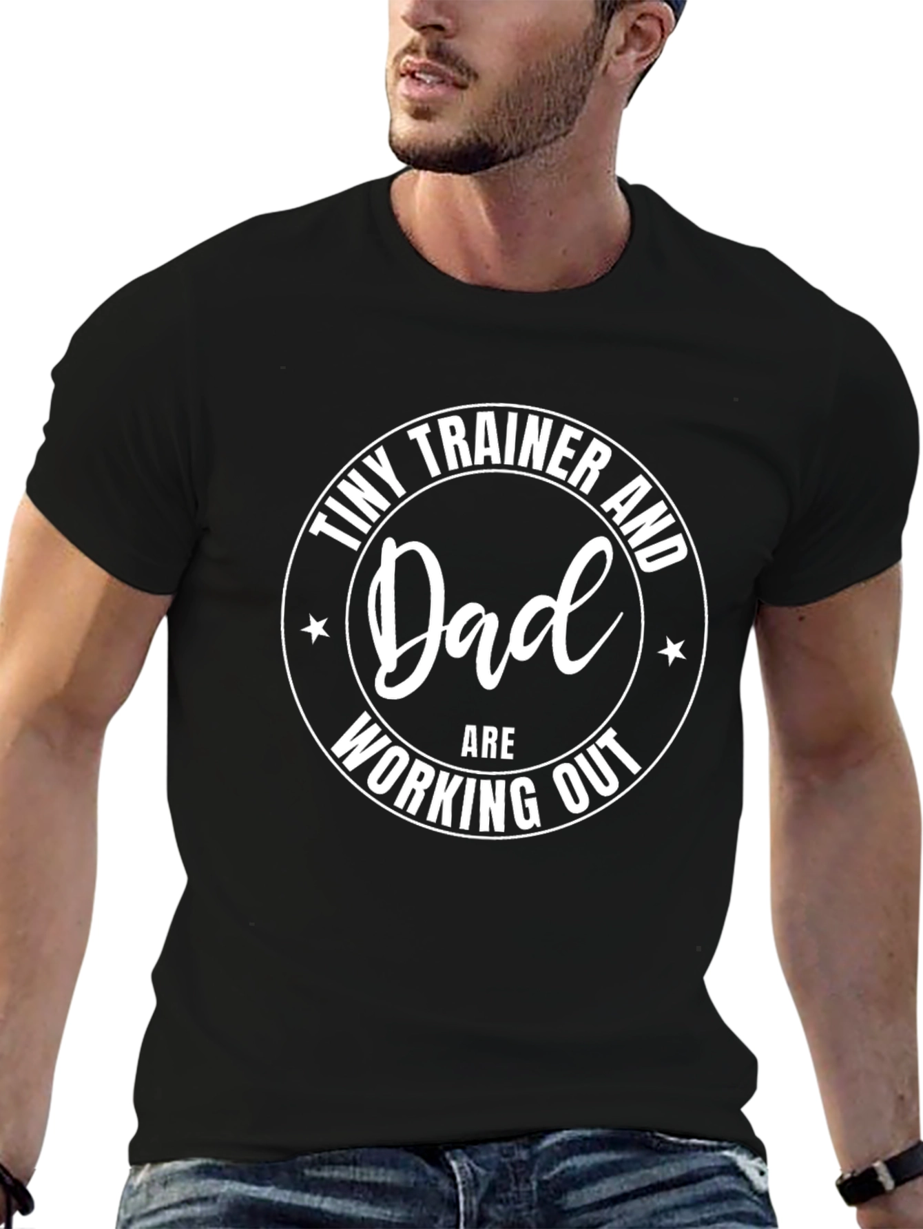 Dad and Tiny Trainer T-Shirt