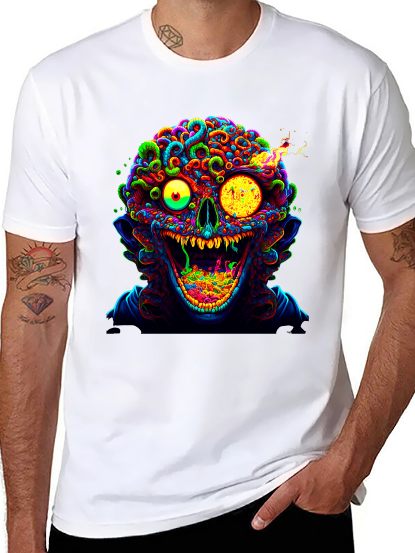Psychedelic Zombie T-Shirt