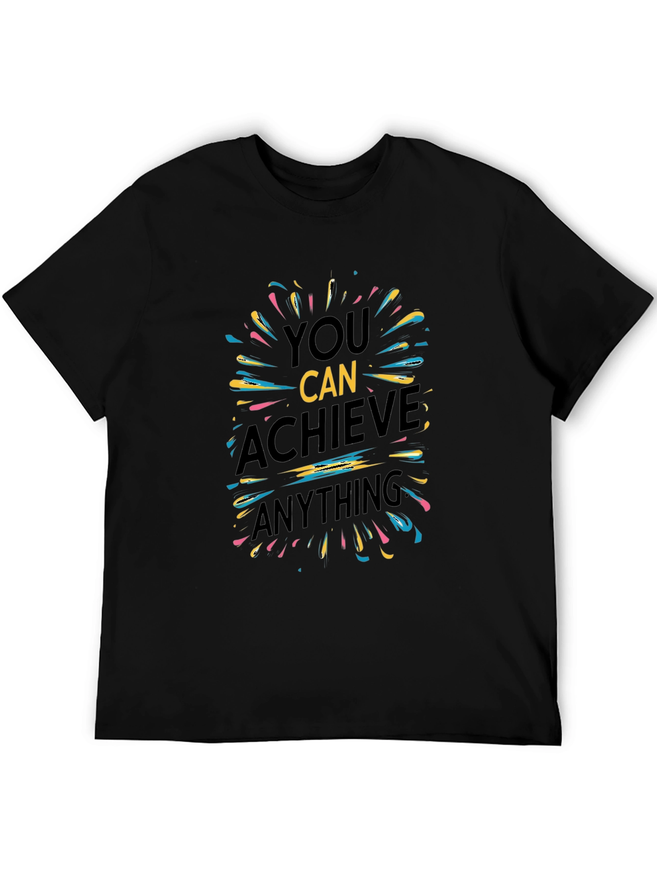 Motivational Graphic Tee - You Can Achieve Anything