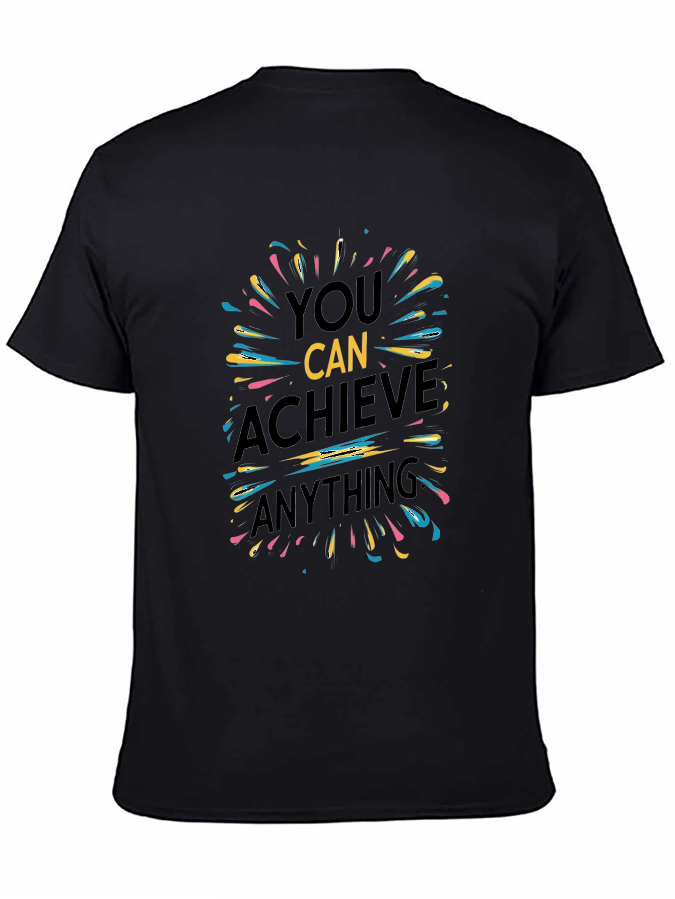 Motivational Graphic Tee - You Can Achieve Anything