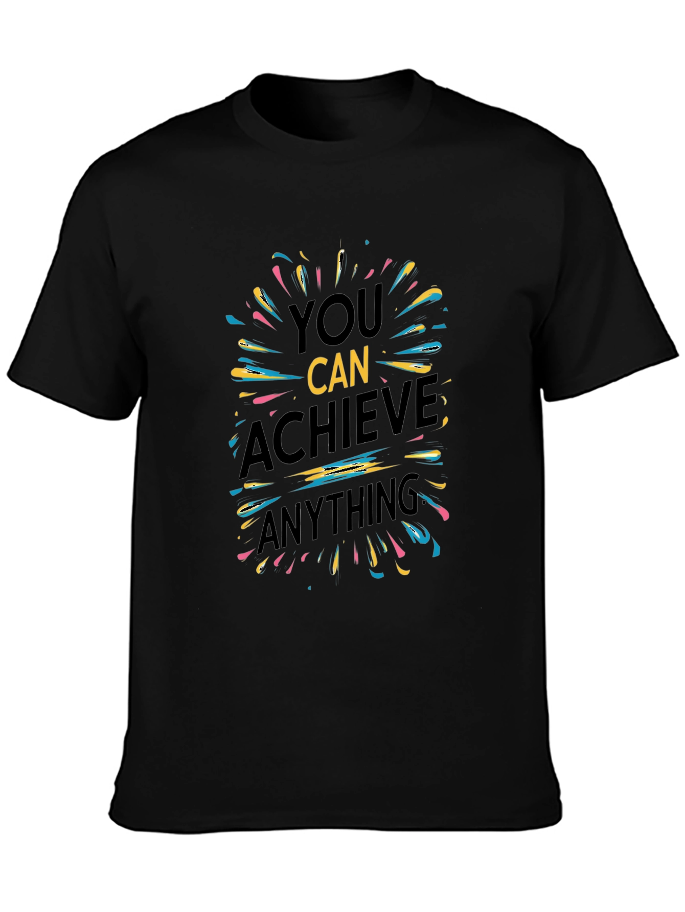 Motivational Graphic Tee - You Can Achieve Anything