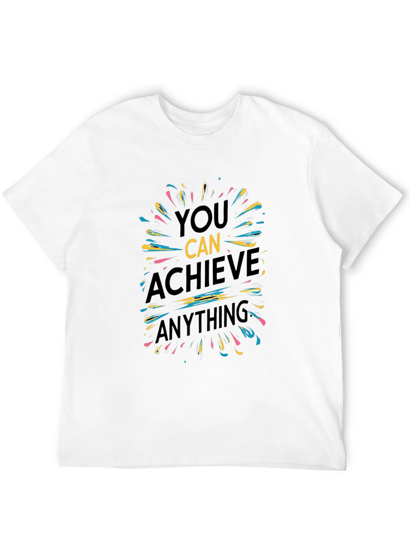 Motivational Graphic Tee - You Can Achieve Anything