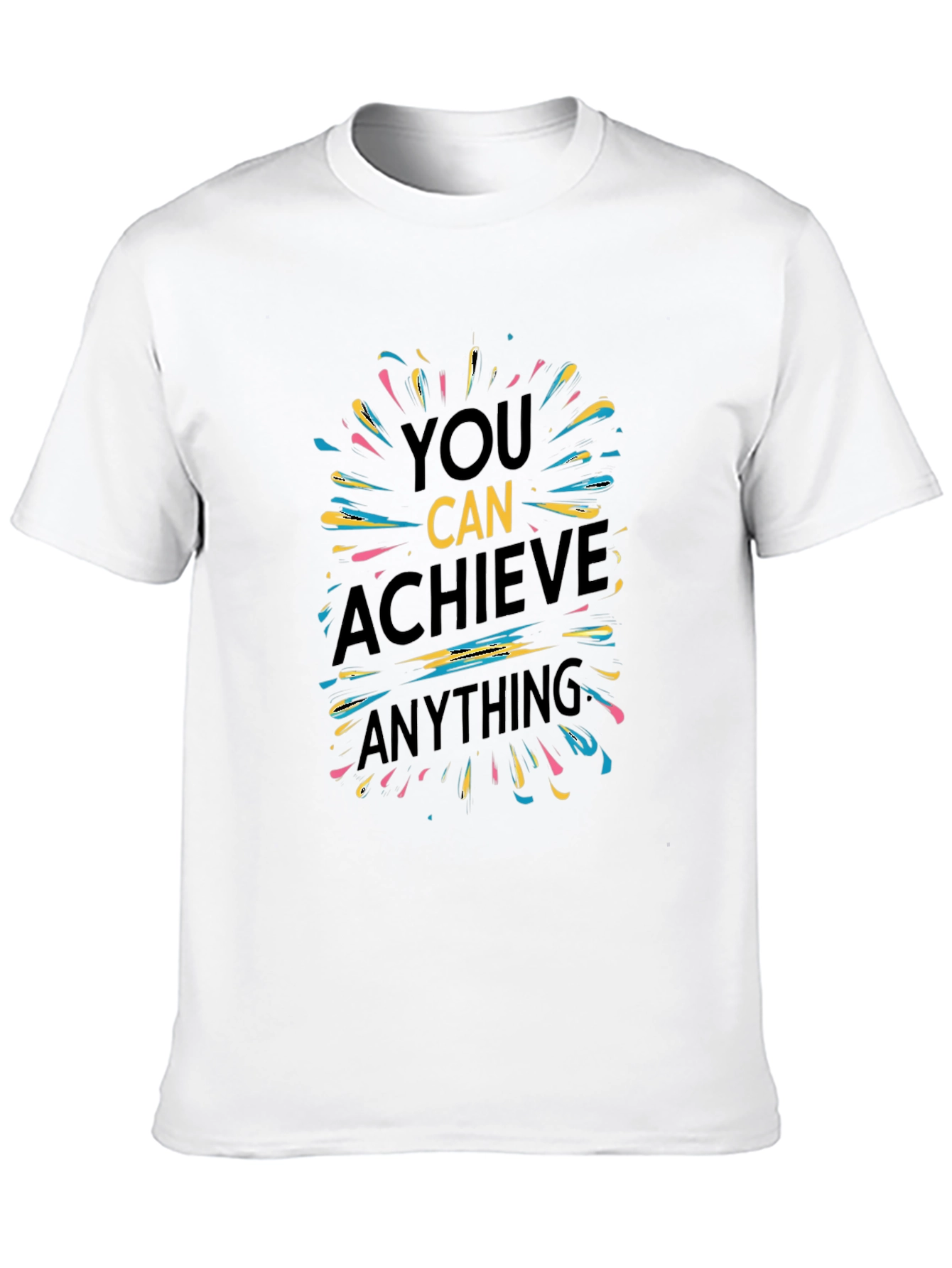 Motivational Graphic Tee - You Can Achieve Anything