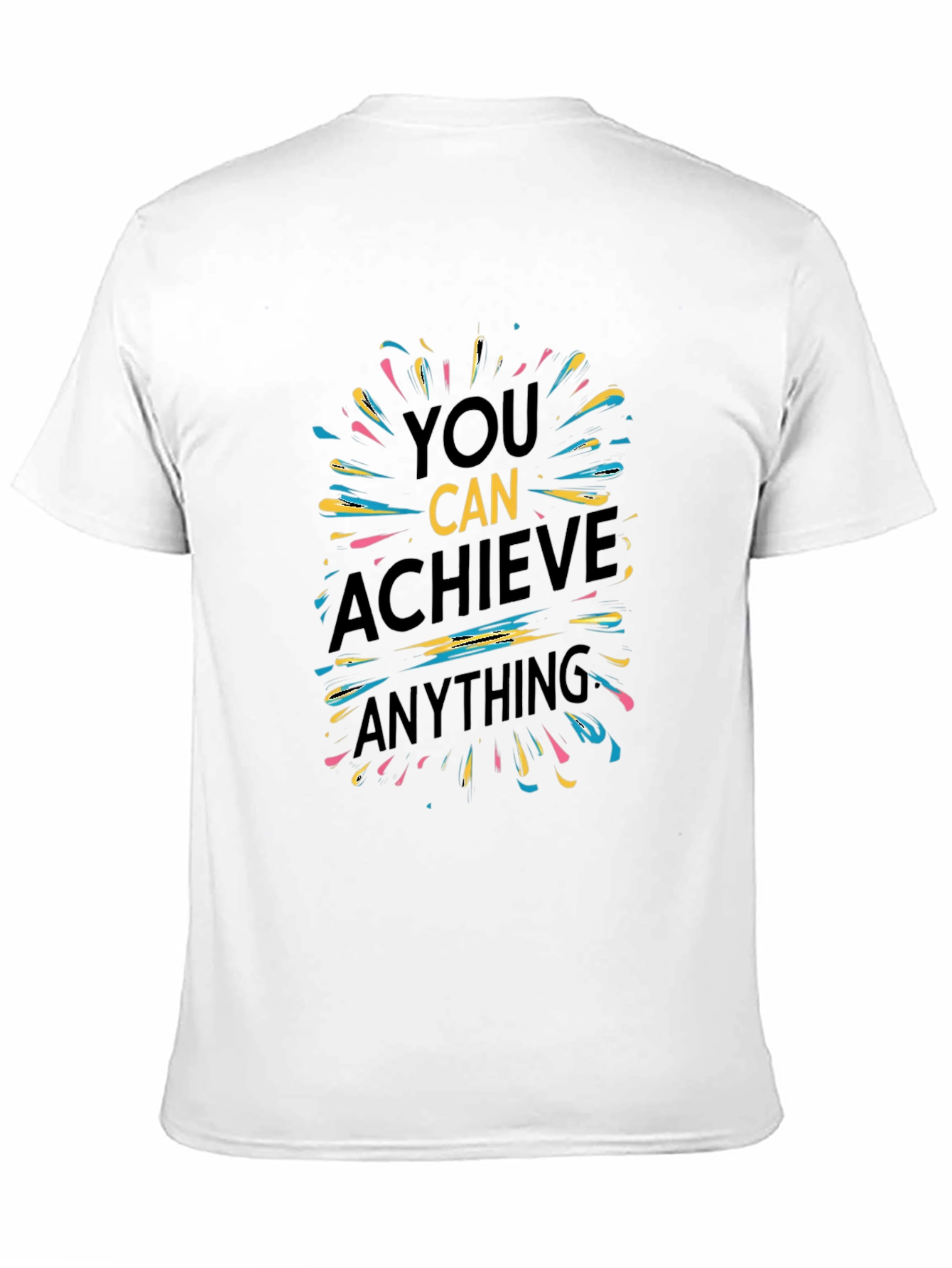 Motivational Graphic Tee - You Can Achieve Anything