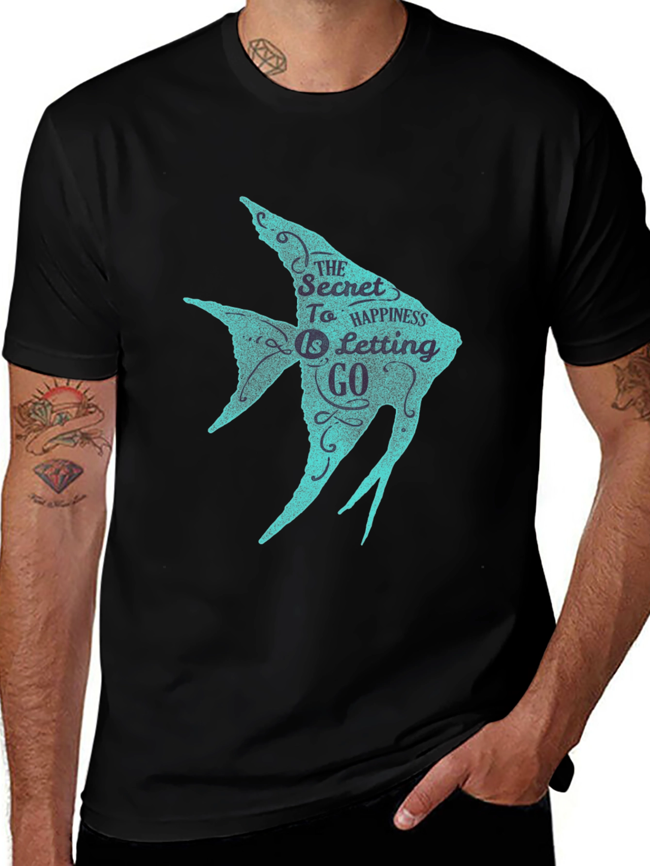 Secret to Happiness Graphic T-Shirt