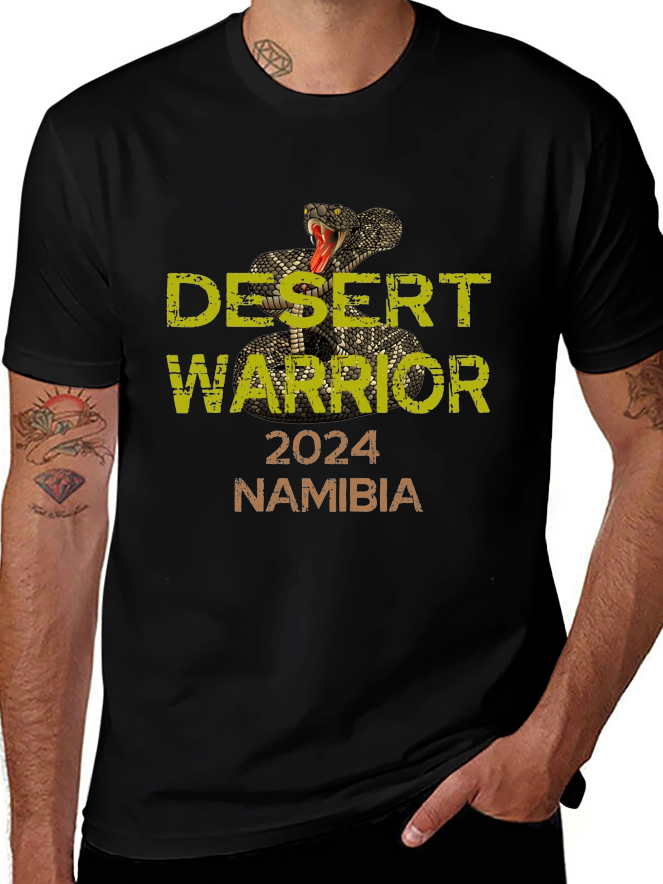 Desert Warrior 2024 Namibia Graphic Tee