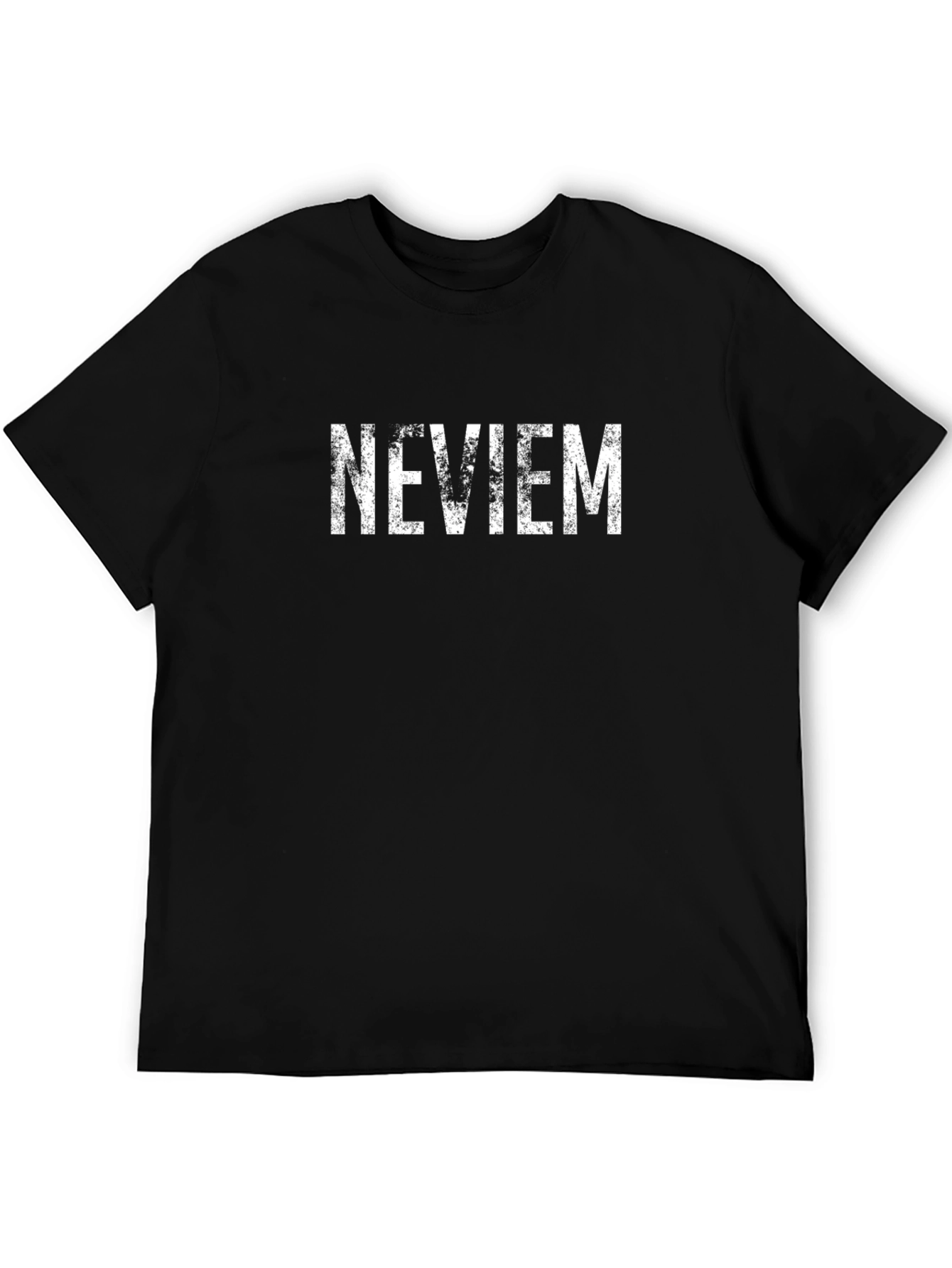NEVIEM Graphic Black T-Shirt