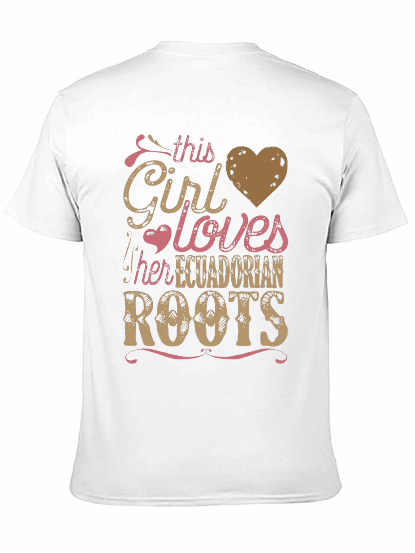 Ecuadorian Roots Girl T-Shirt