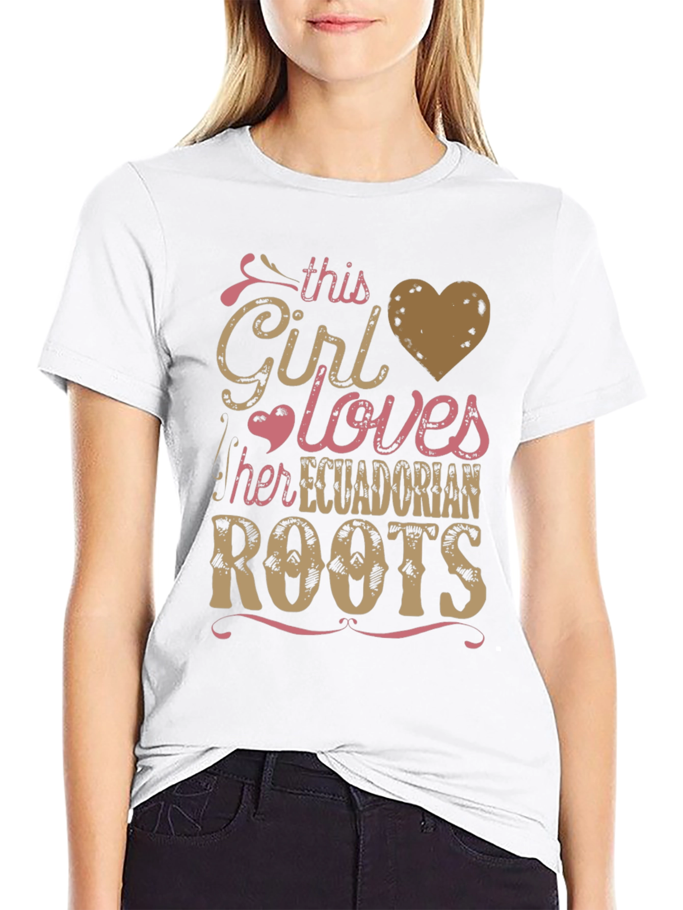 Ecuadorian Roots Girl T-Shirt