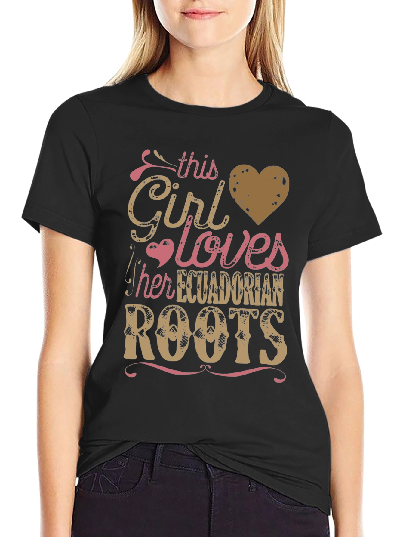 Ecuadorian Roots Girl T-Shirt