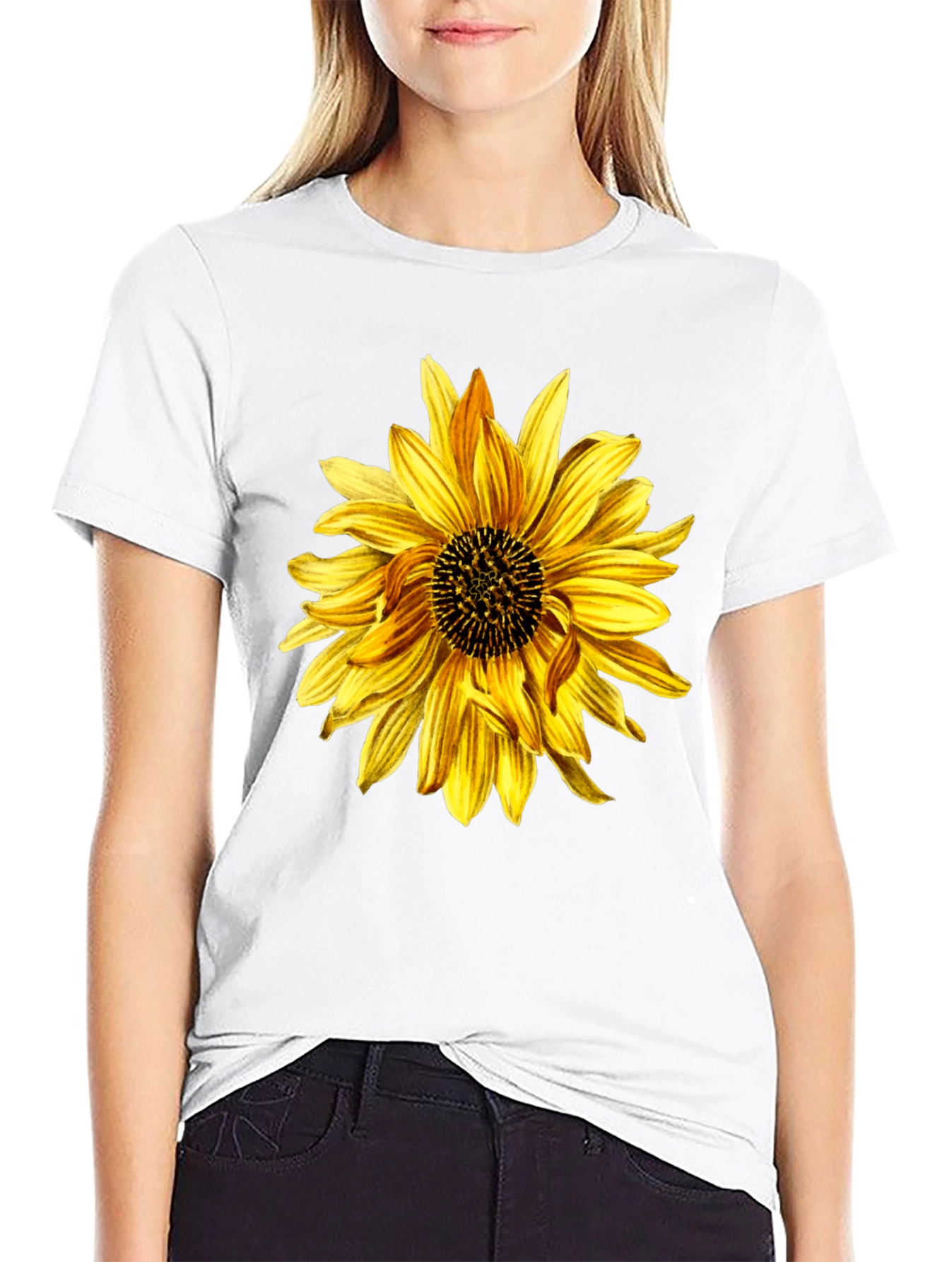 Sunflower Graphic Tee - Trendy & Comfortable