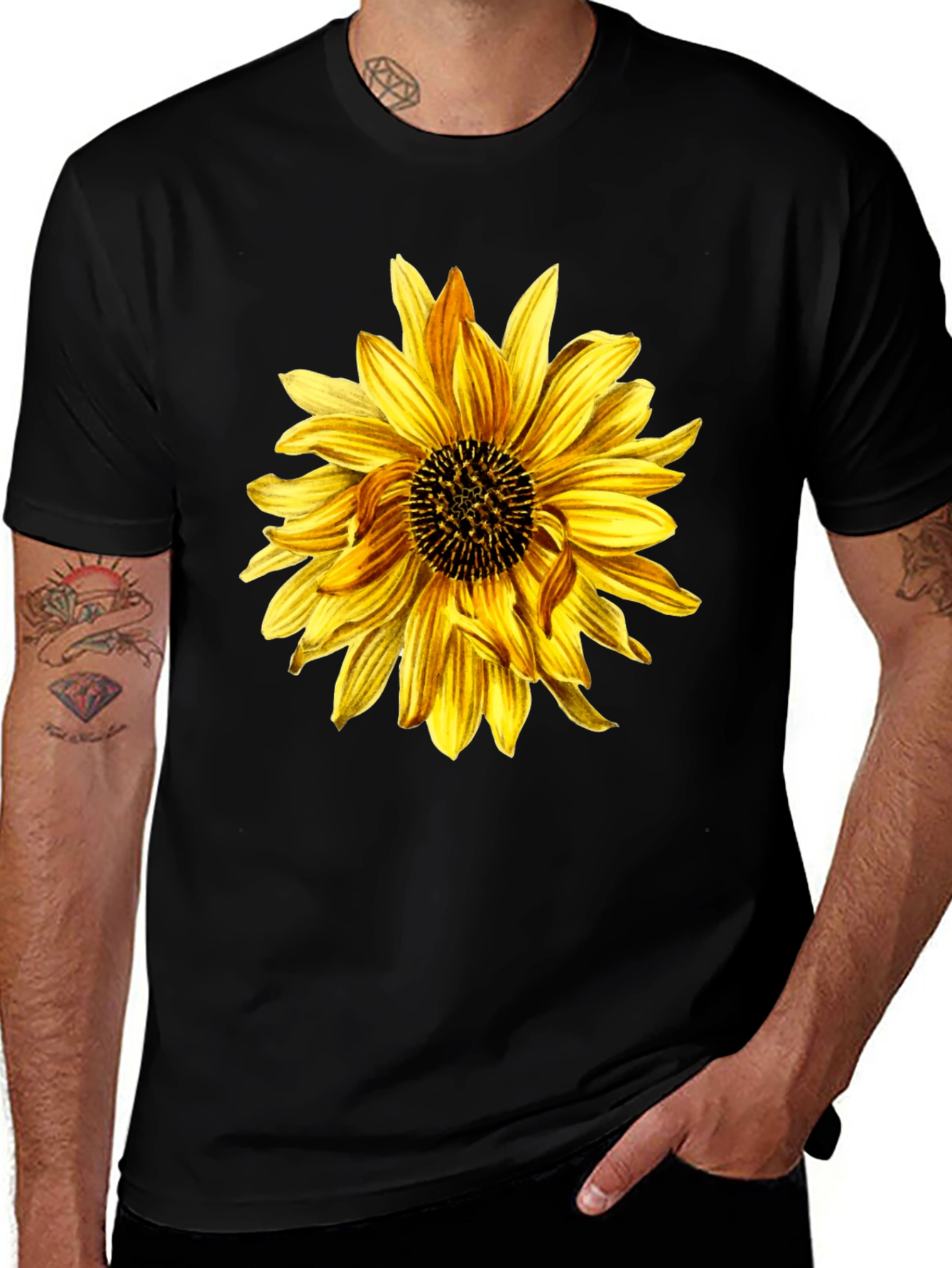 Sunflower Graphic Tee - Trendy & Comfortable