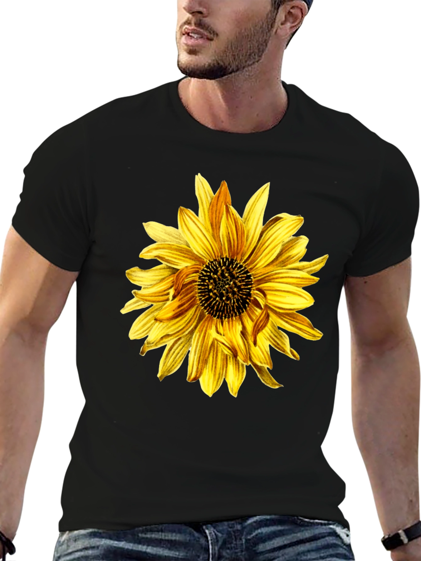 Sunflower Graphic Tee - Trendy & Comfortable