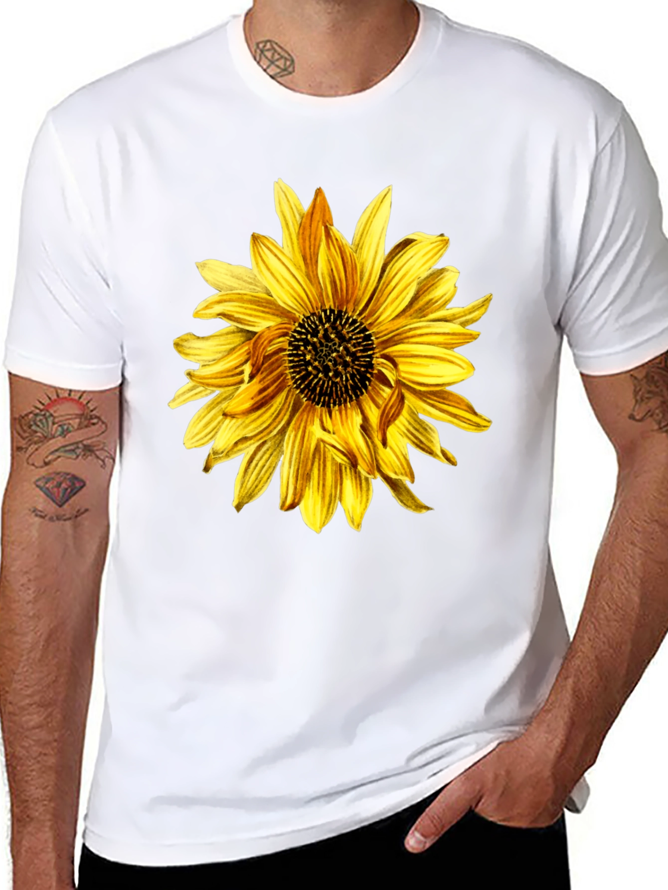 Sunflower Graphic Tee - Trendy & Comfortable