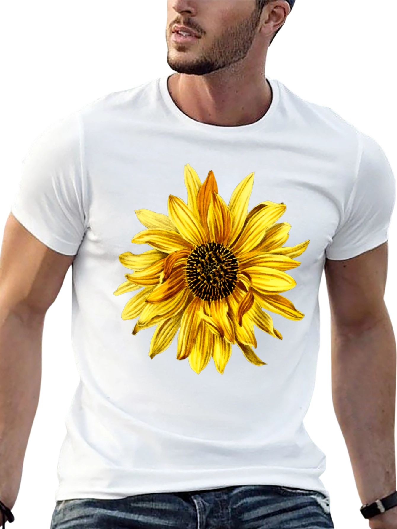 Sunflower Graphic Tee - Trendy & Comfortable