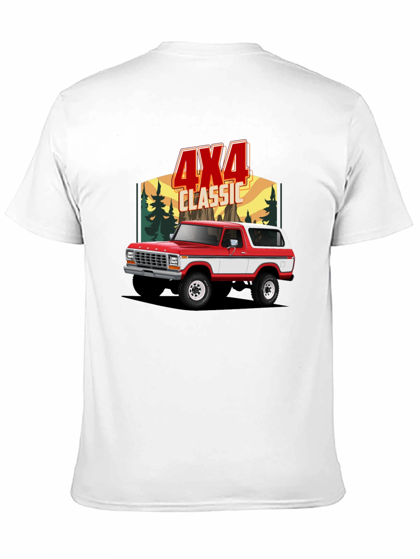 4x4 Classic Truck Graphic T-Shirt