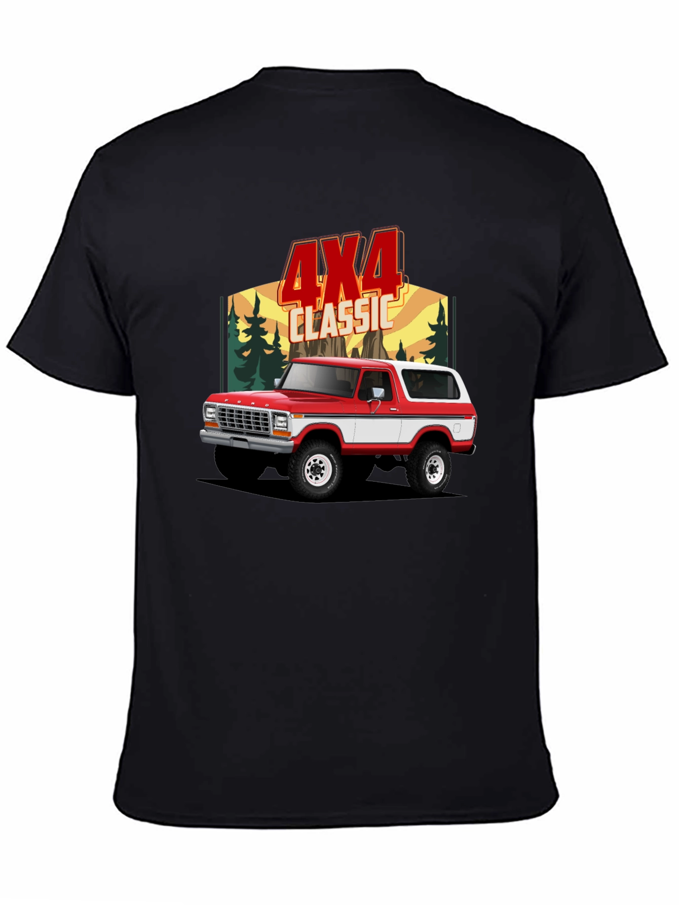 4x4 Classic Truck Graphic T-Shirt