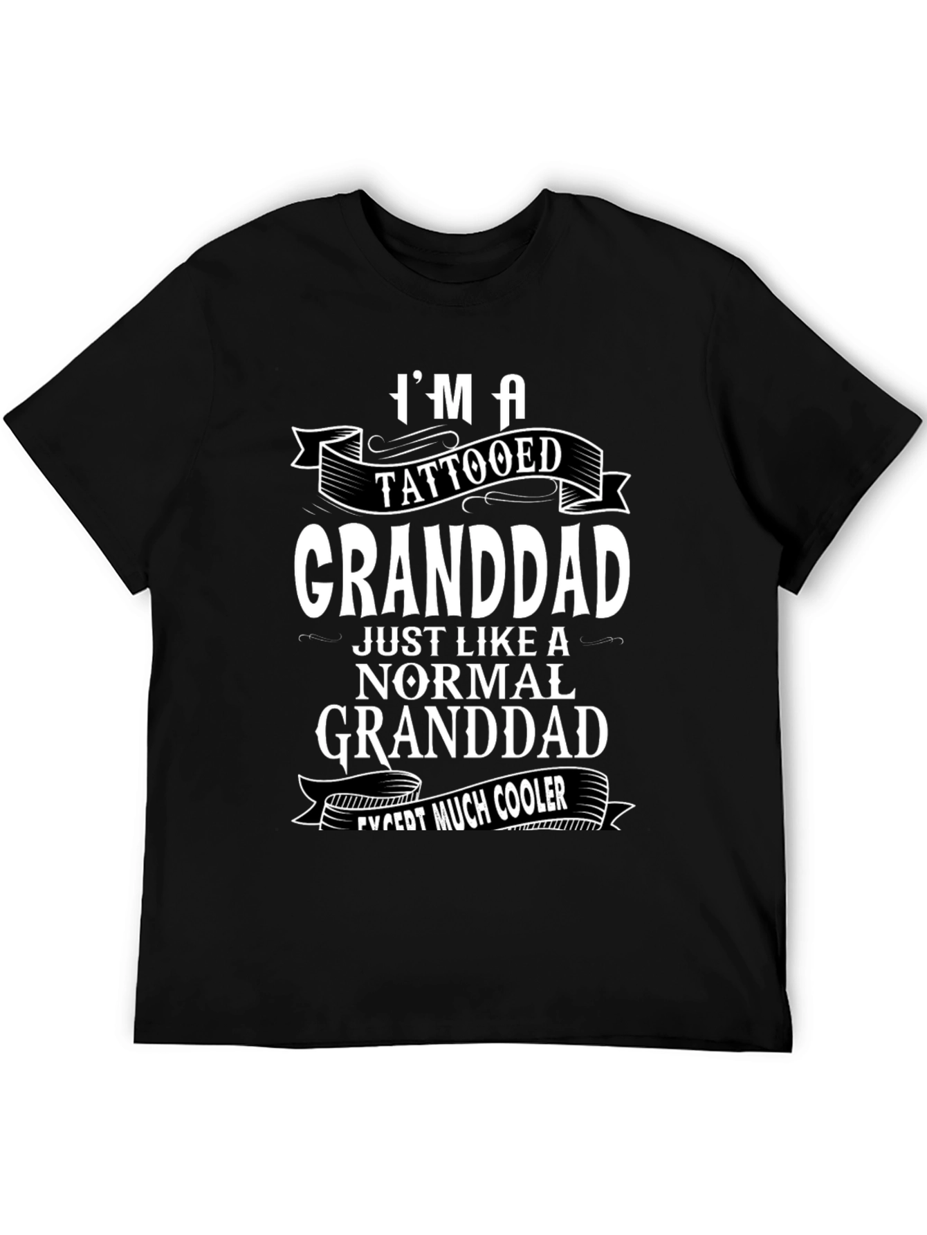 Tattooed Granddad Tee: Cool Grandpa Style!