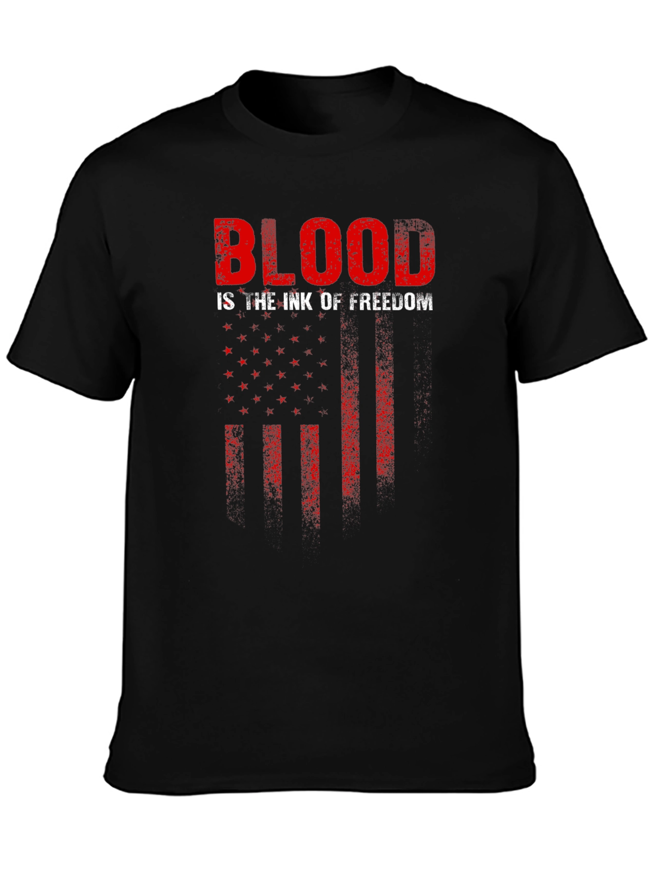 Blood is the Ink of Freedom Graphic T-Shirt