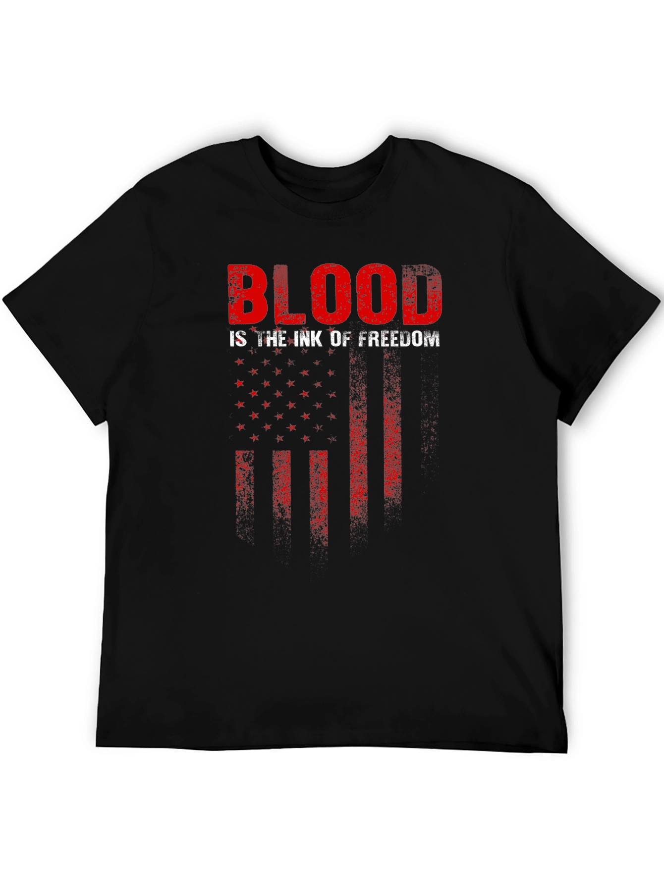 Blood is the Ink of Freedom Graphic T-Shirt