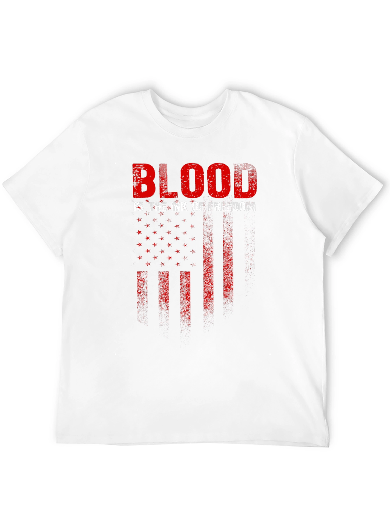 Blood is the Ink of Freedom Graphic T-Shirt